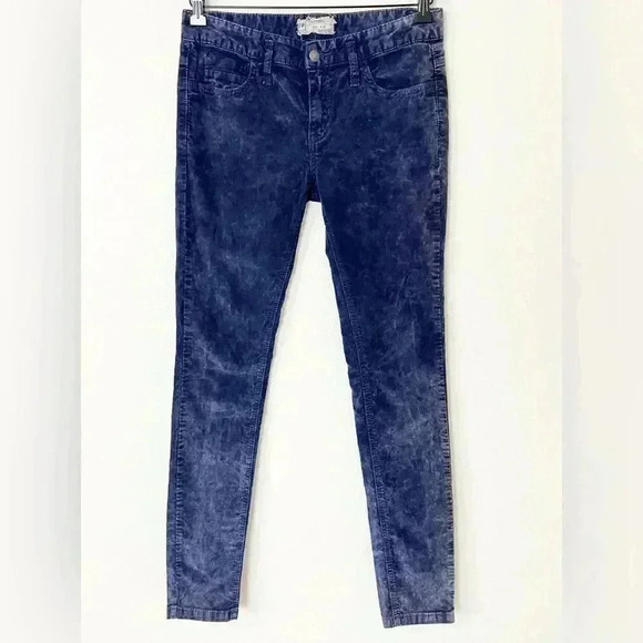Free People Corduroy Skinny Pants - Picture 1 of 4